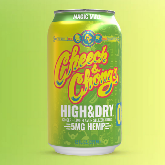 Cheech and Chong's High & Dry Hemp Seltzer - Magic Mule