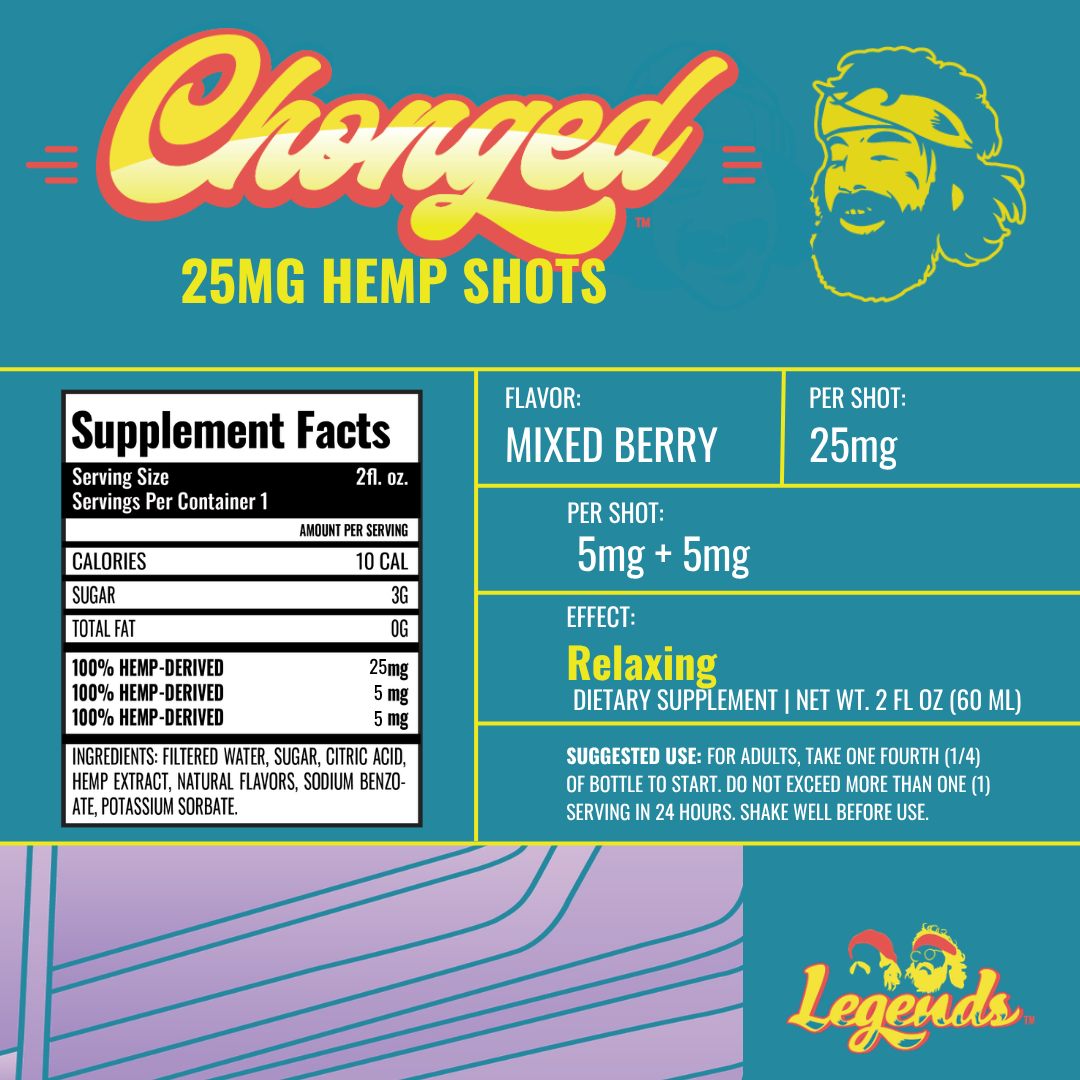 Legends Shot - Mixed Berry (300 mg)