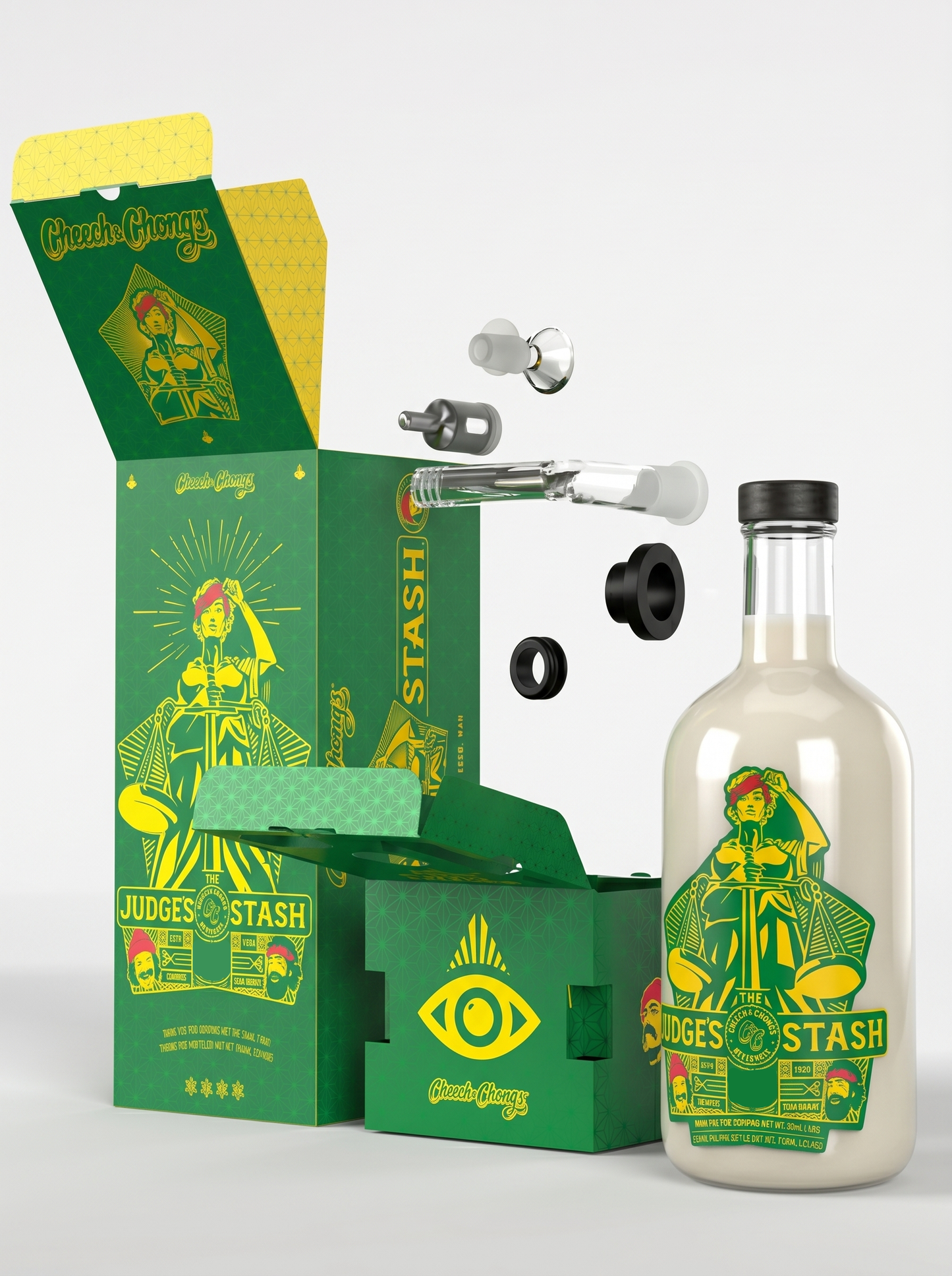 The Judge’s Stash - 750ml Hemp Spirit — Lime-Citrus (250 mg)