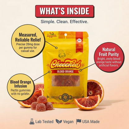 Legends Gummies 10ct - Blood Orange
