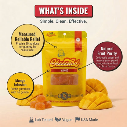Legends Gummies 10ct - Mango