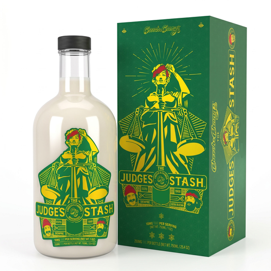 The Judge’s Stash - 750ml Hemp Spirit — Lime-Citrus (250 mg)