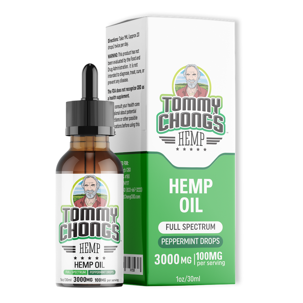 Tommy Chong's 3000MG Full Spectrum Hemp Tincture