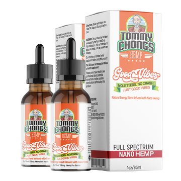 Tommy Chong's Good Vibes Energy Tincture 2-Pack