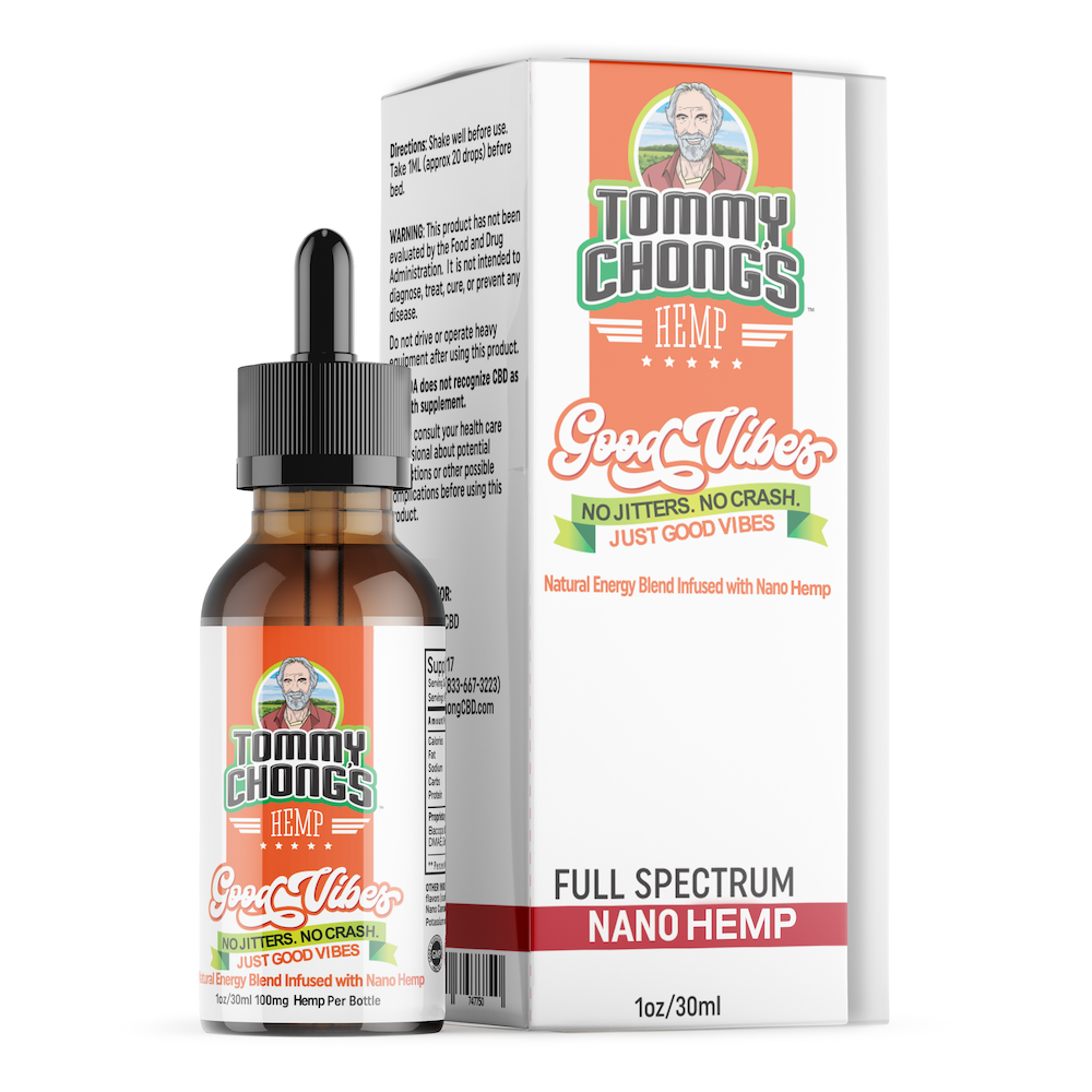 Tommy Chong's Good Vibes Protocol AM/PM Tincture Combo