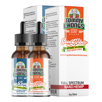 Tommy Chong's Good Vibes Protocol AM/PM Tincture Combo