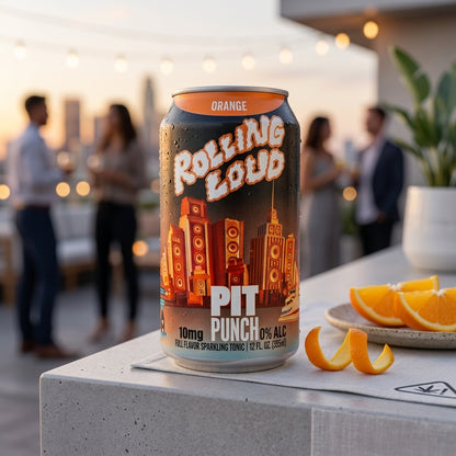 Rolling Loud Pit Punch 10mg - Orange